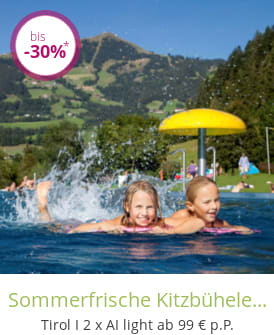 Sommerfrische in den Kitzbüheler Alpen