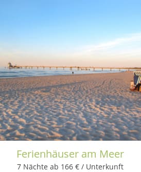 Ferienhäuser am Meer