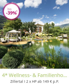 4* Wellness- und Familienhotel im Zillertal