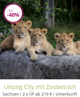Zoo Leipzig inkl. Holiday Inn Express Leipzig City Hauptbahnhof