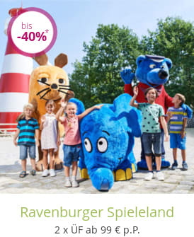 Ravensburger Spieleland inkl. Best Western Parkhotel Weingarten