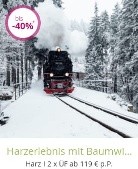 Parkhotel Bad Harzburg inkl. Harzer Schmalspurbahn