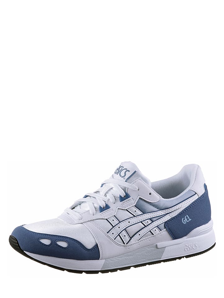 asics wit met blauw asics wit met blauw