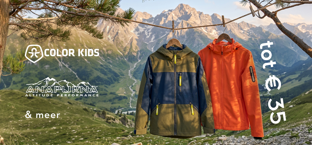 Outdoorjassen tot € 35